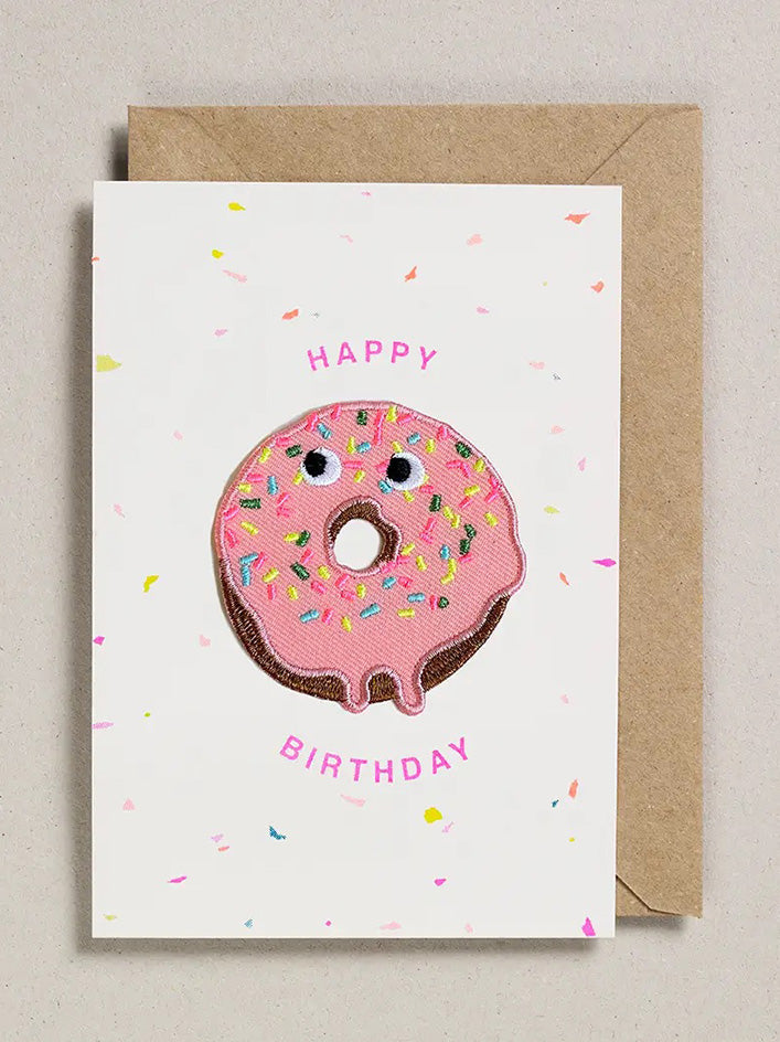 Patch Card Doughnut