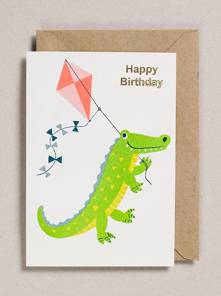 Card Happy Birthday Croc