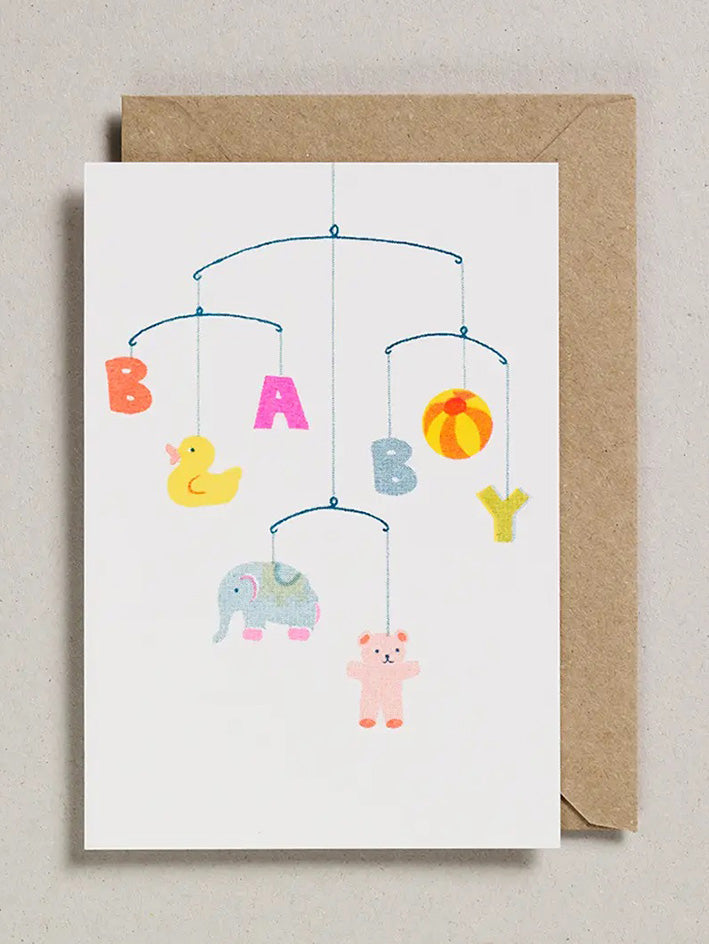 Card Baby Mobile