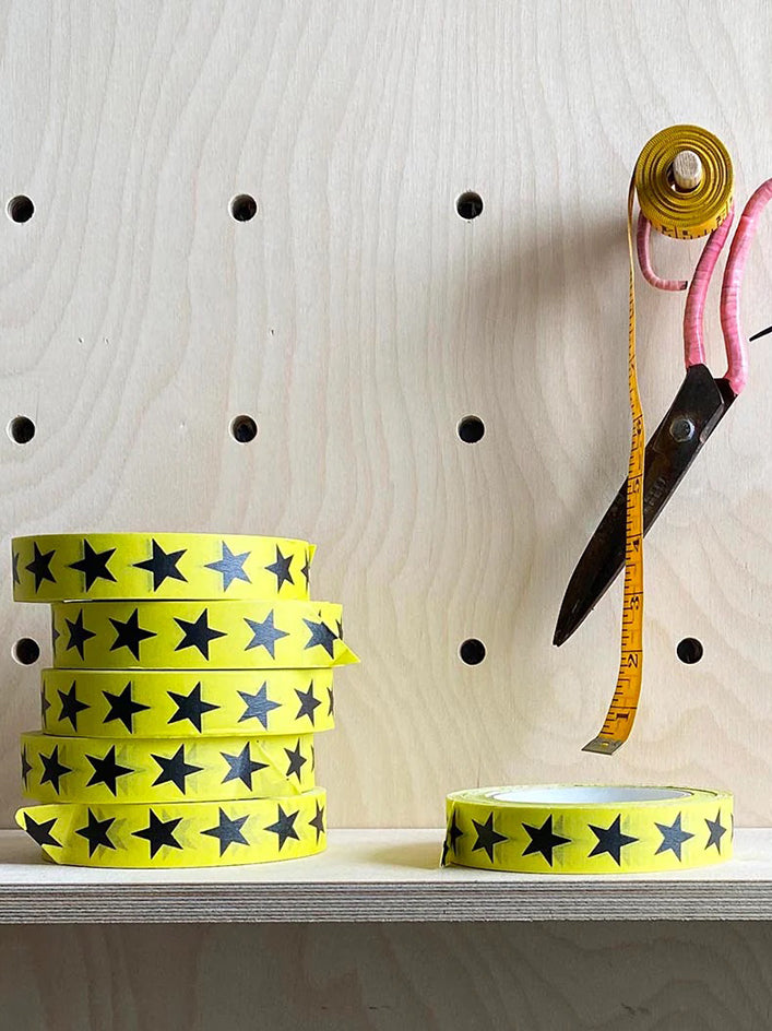 Tape Yellow Star