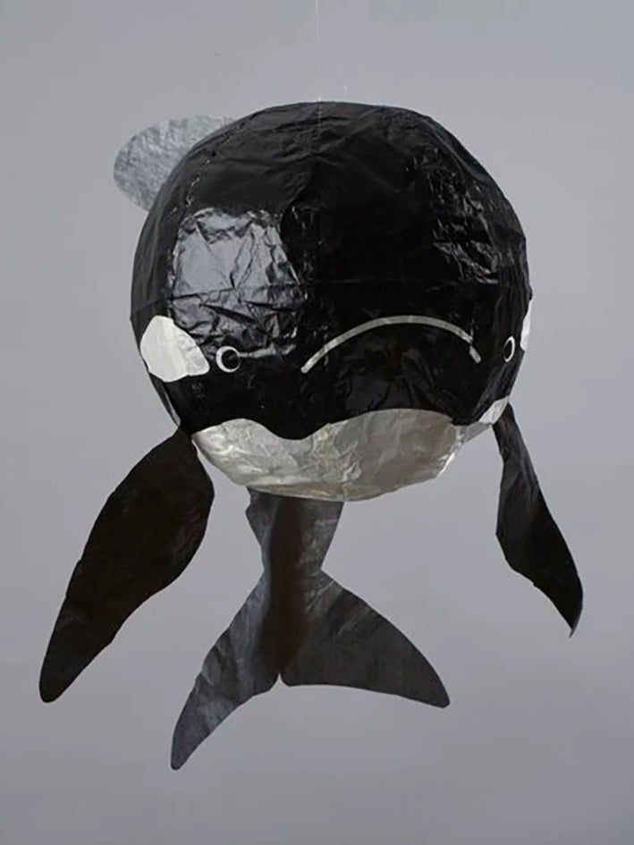 Whale Japanese Balloon Card