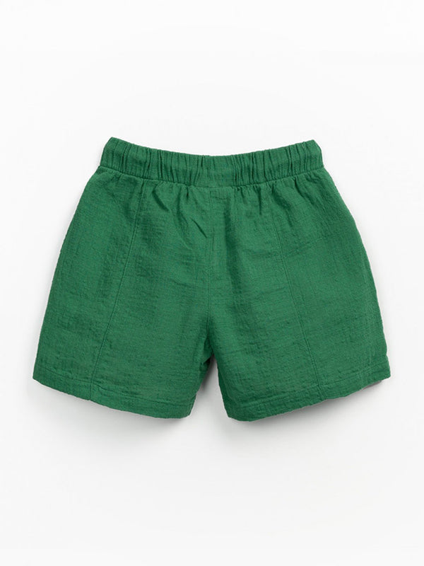 Botanical Woven Shorts Green