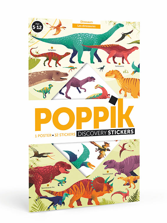 Sticker Poster Dinosaurs