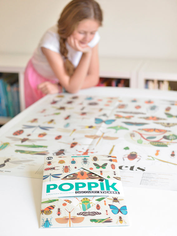 Sticker Poster Insects