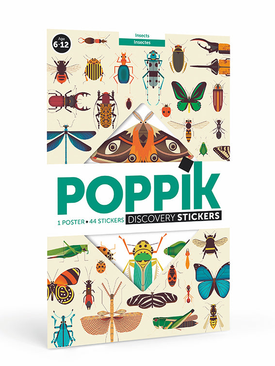 Sticker Poster Insects