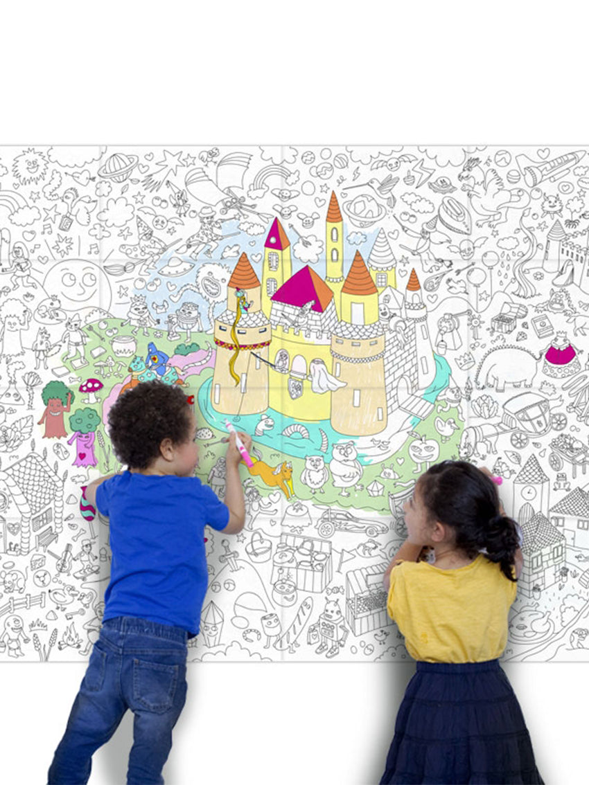 Magic Coloring Poster