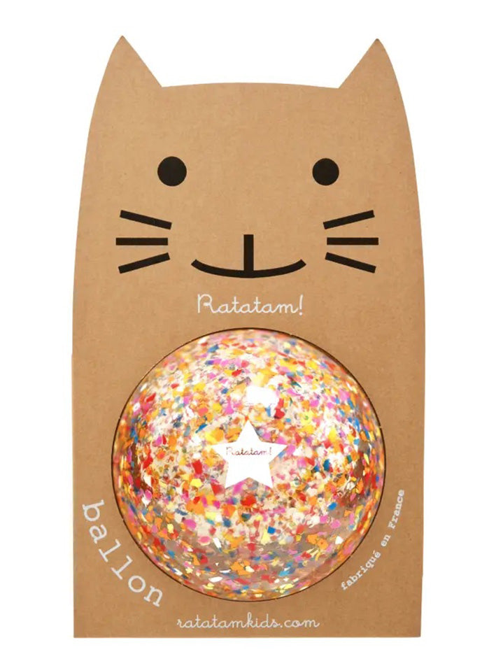 Confetti Ballon Multicolor 22cm