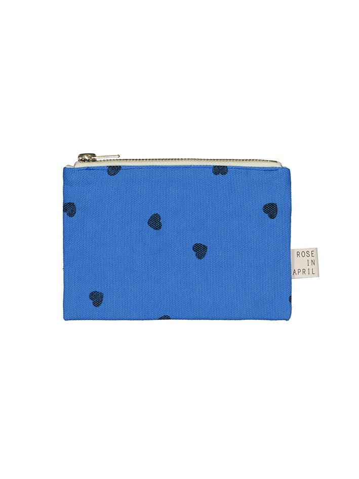 Marie Heart Greek Blue Purse