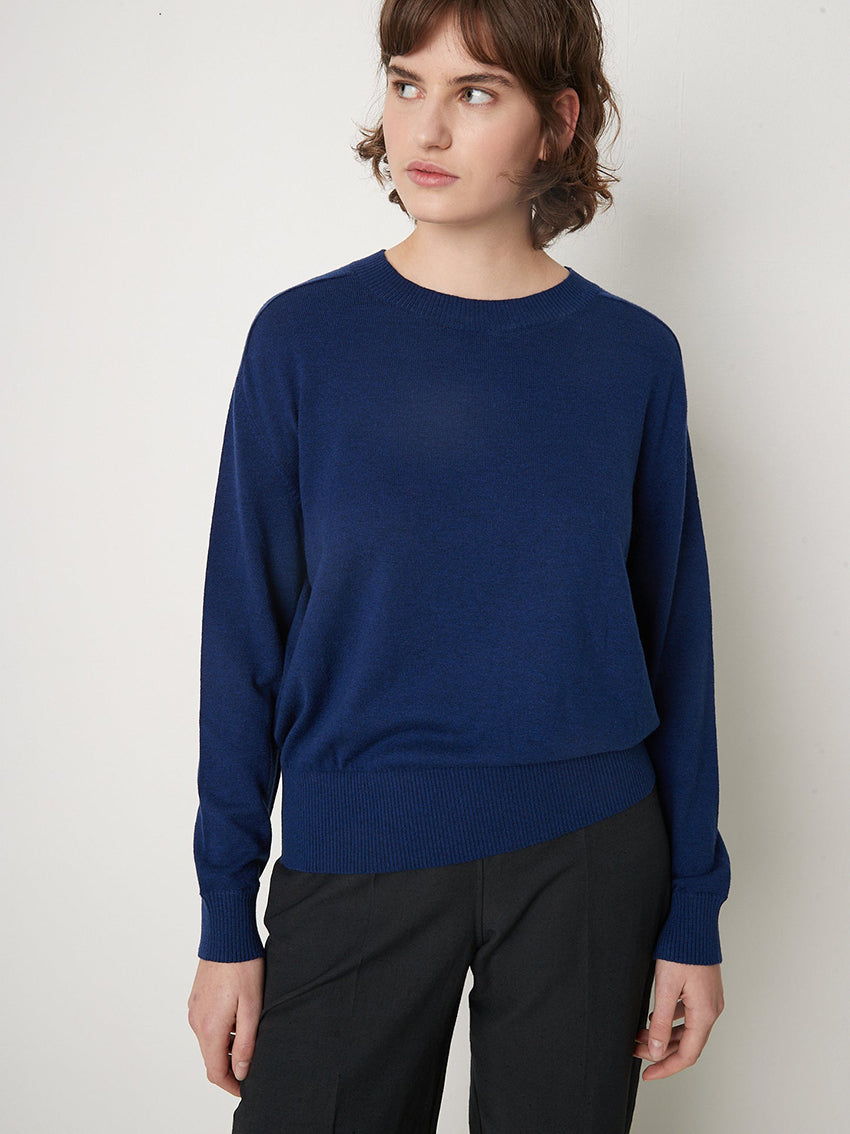 Mira Knit Sweater Ocean