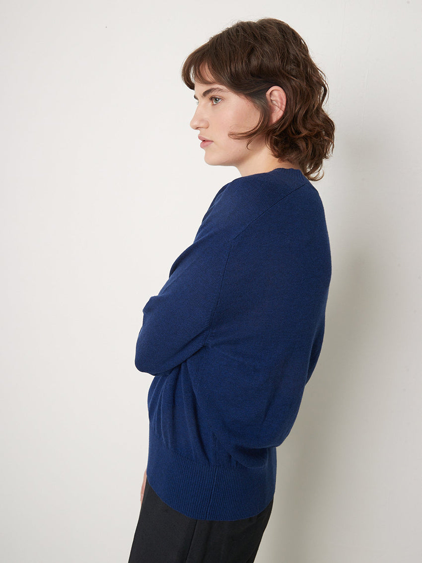 Mira Knit Sweater Ocean