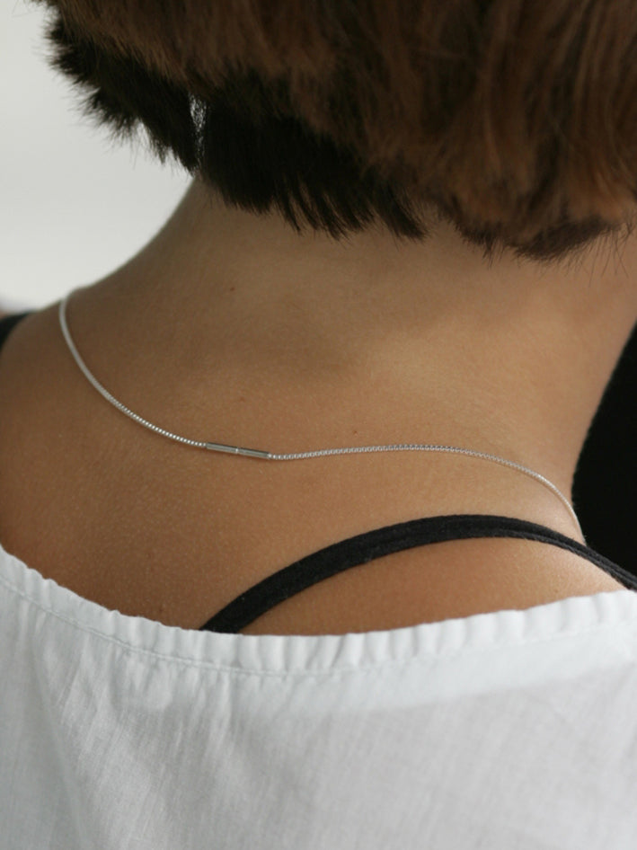 Fine Necklace Cubic Silver