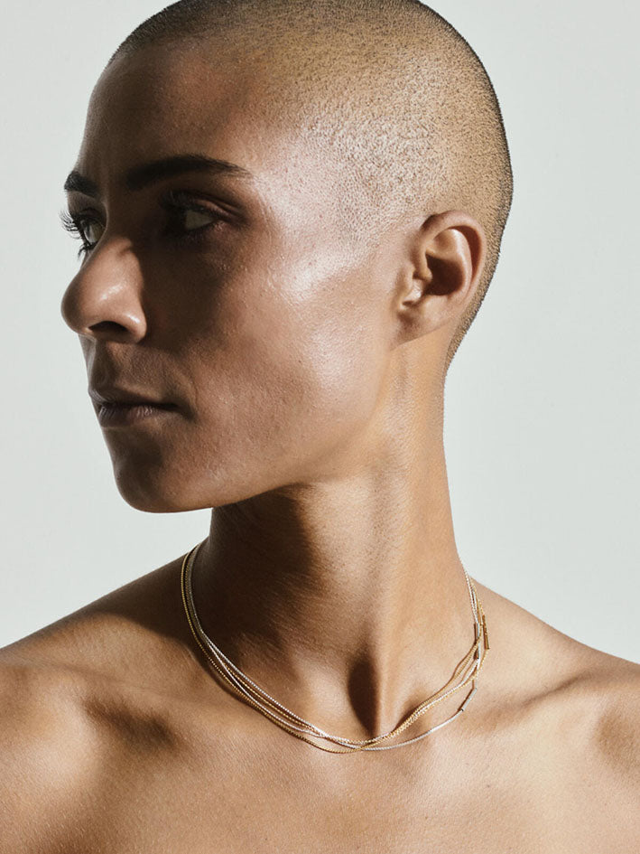 Fine Necklace Round Silver