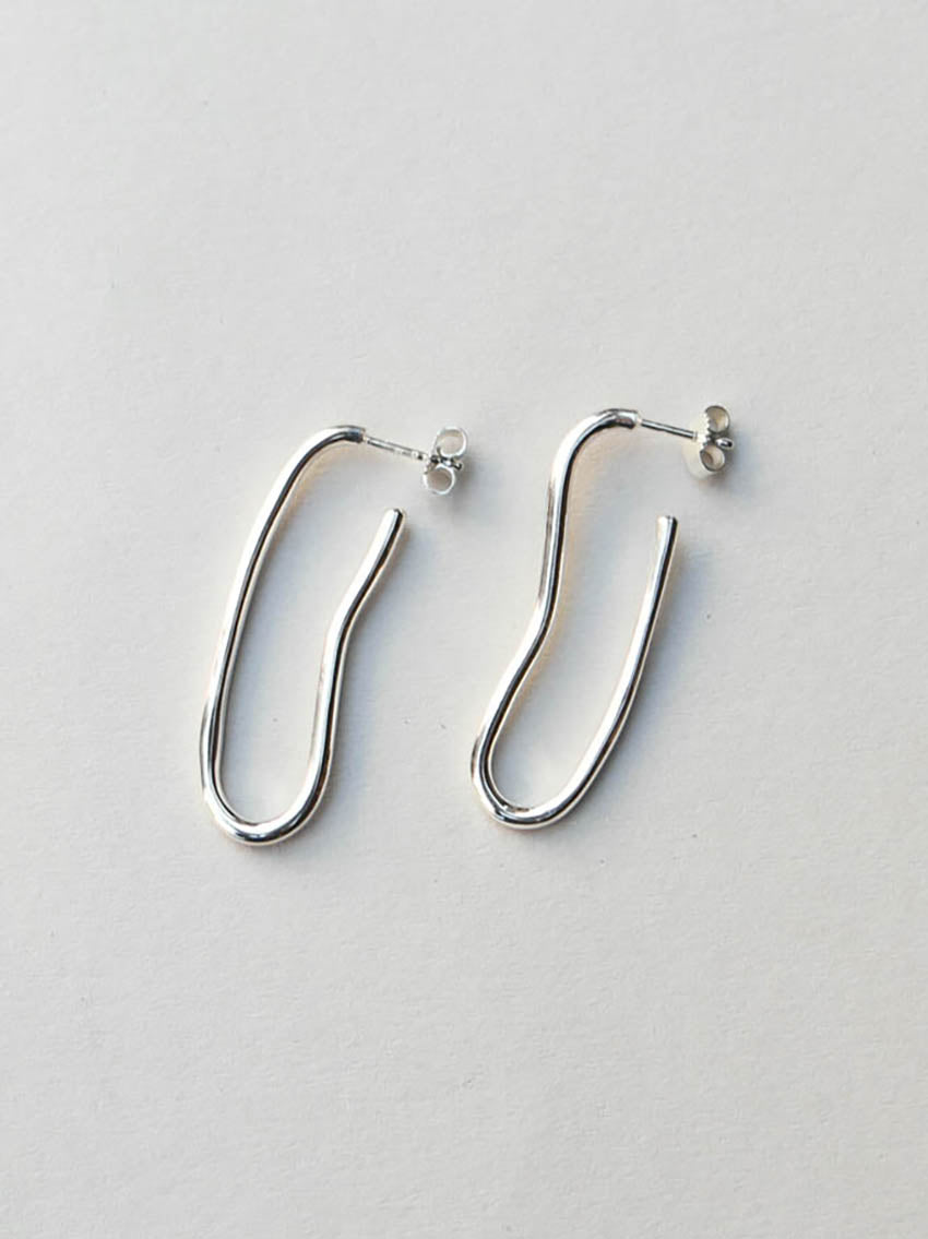Rebldiez Earrings Silver