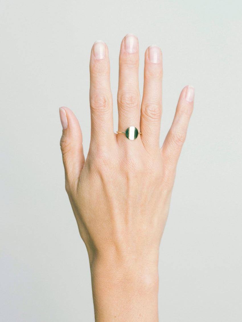 Paillettes Ring Silver