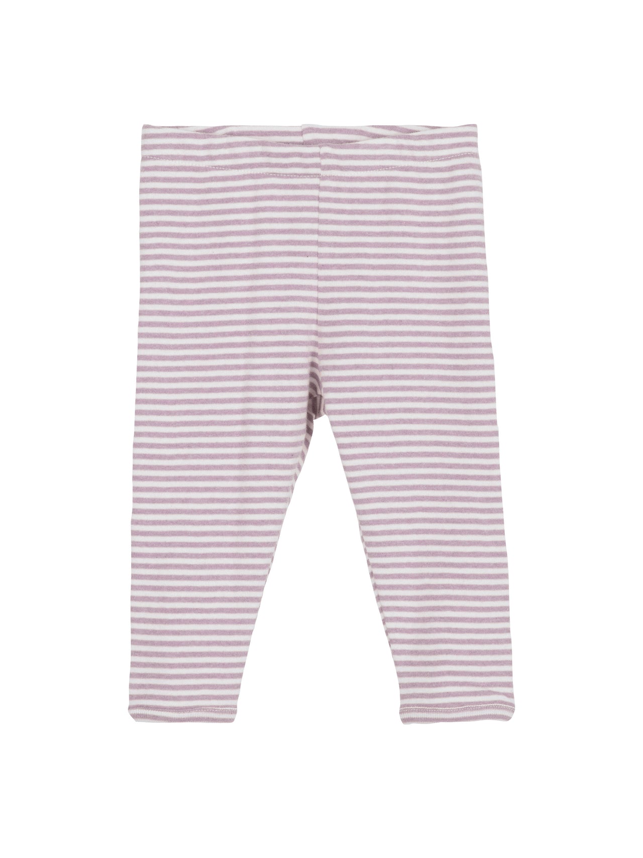 Baby Leggings Stripe Lilac/Offwhite