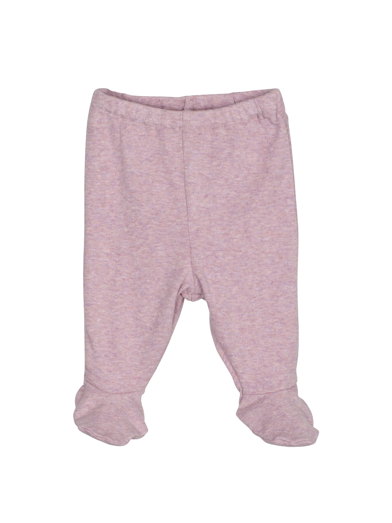 Newborn Pants with Feet Lilac