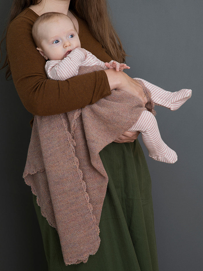 Newborn Rib Suit Clay Offwhite