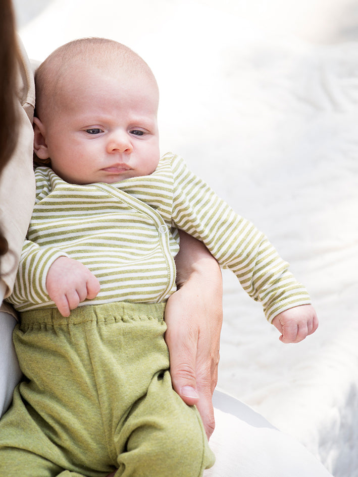 Newborn Wrap Body Grass/Offwhite