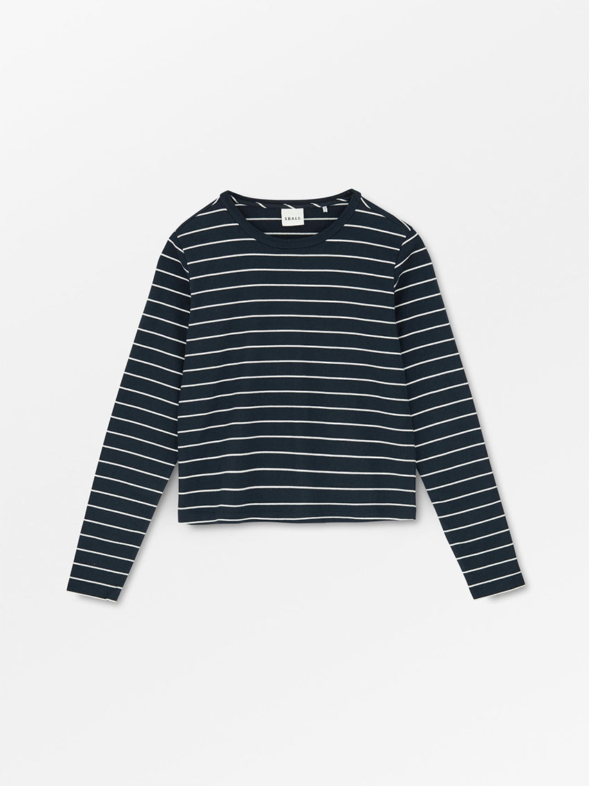 Loui Oversized Blouse Navy White Stripes