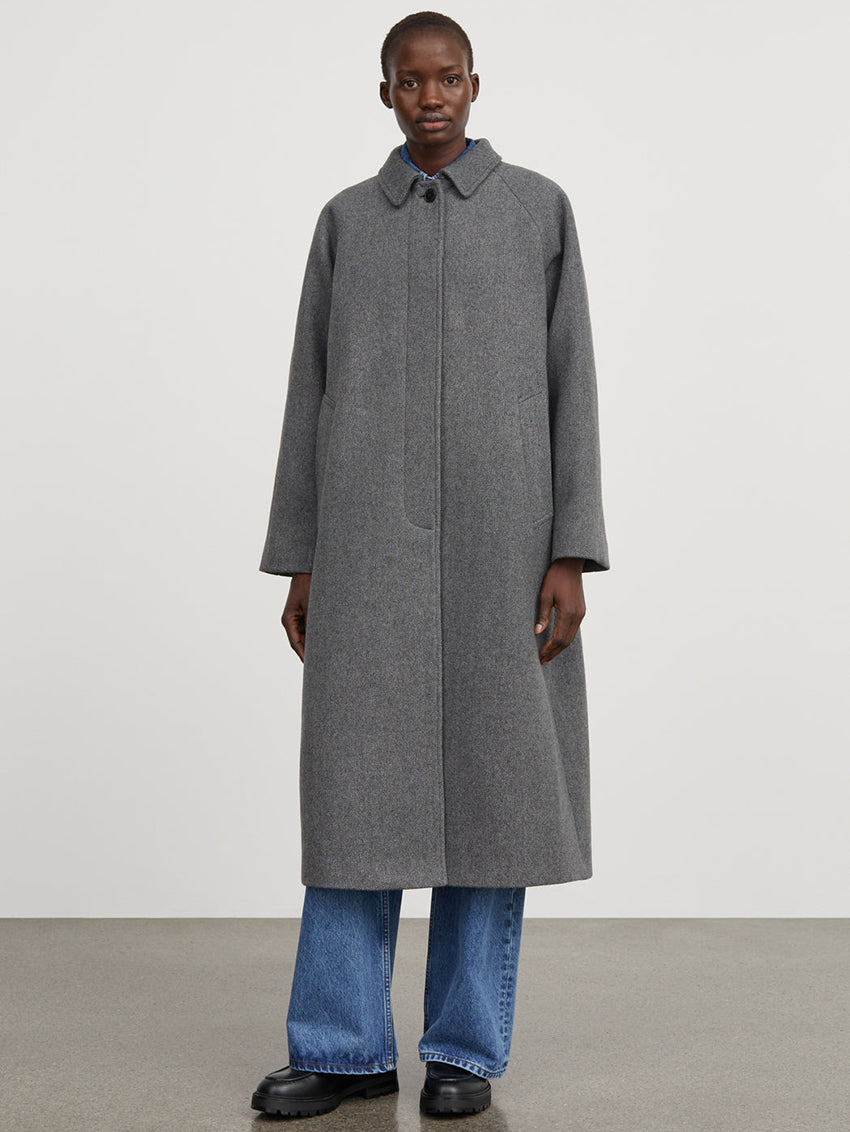 Skall Studio Mary Coat Grey Structure — Skall Studio — Making Things