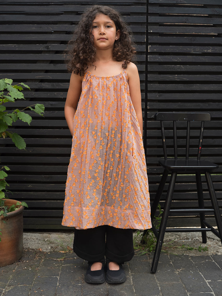 Cleo Sheer Dot Slip Dress