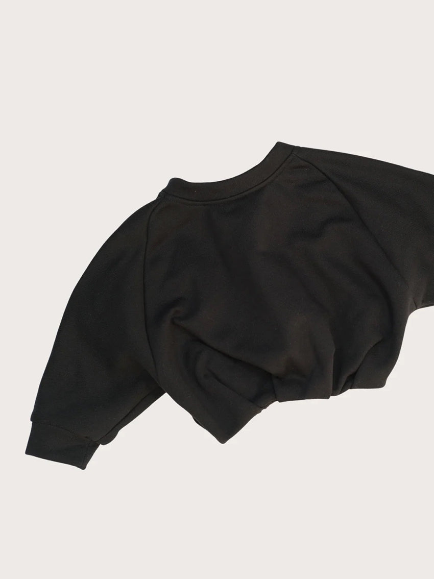 Pebble Bubble Sweatshirt Black
