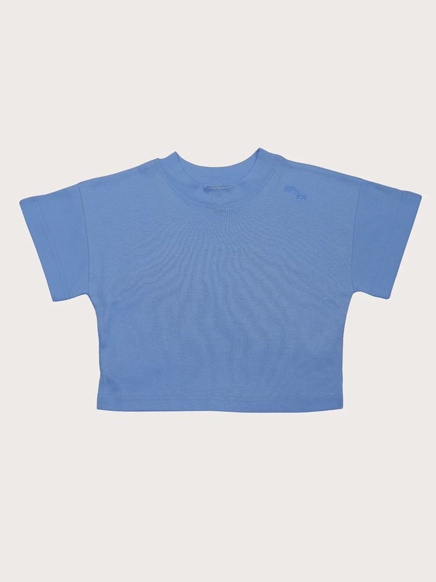 Rory Oversized Tee Cornflower Blue