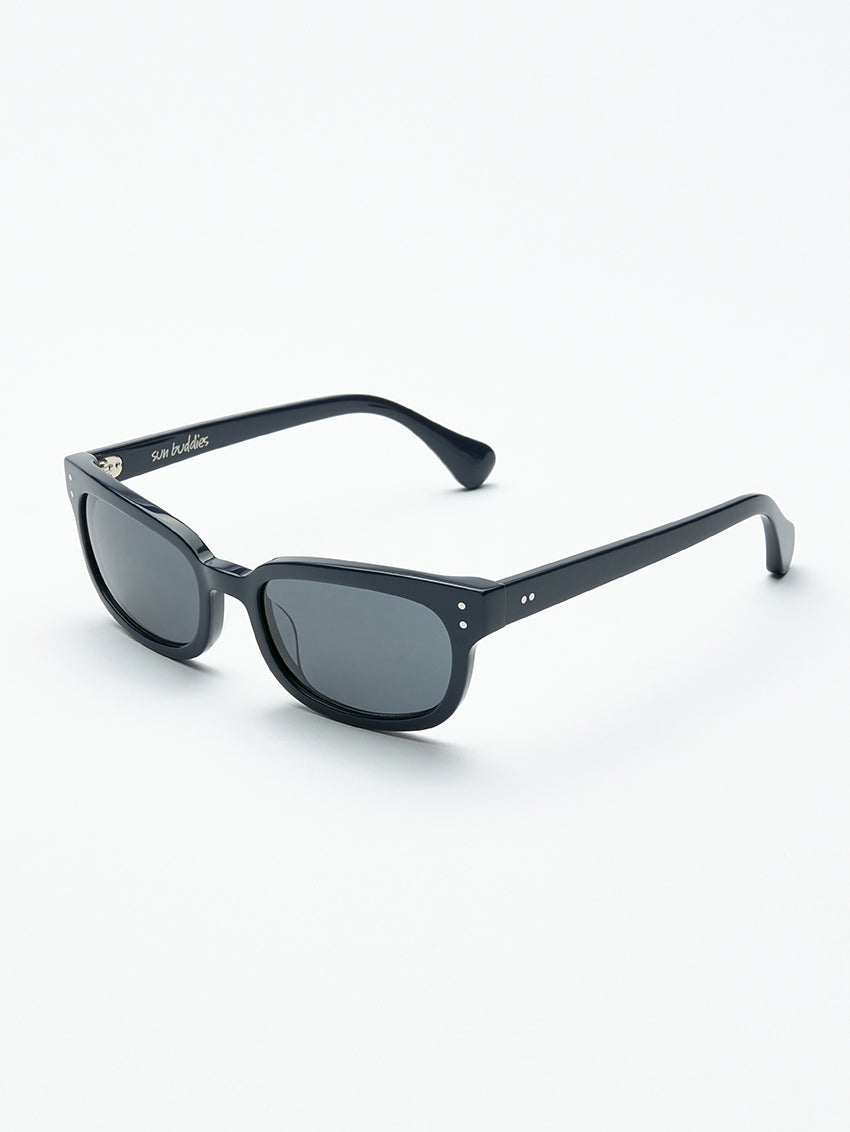 Amber Sunglasses Solid Navy