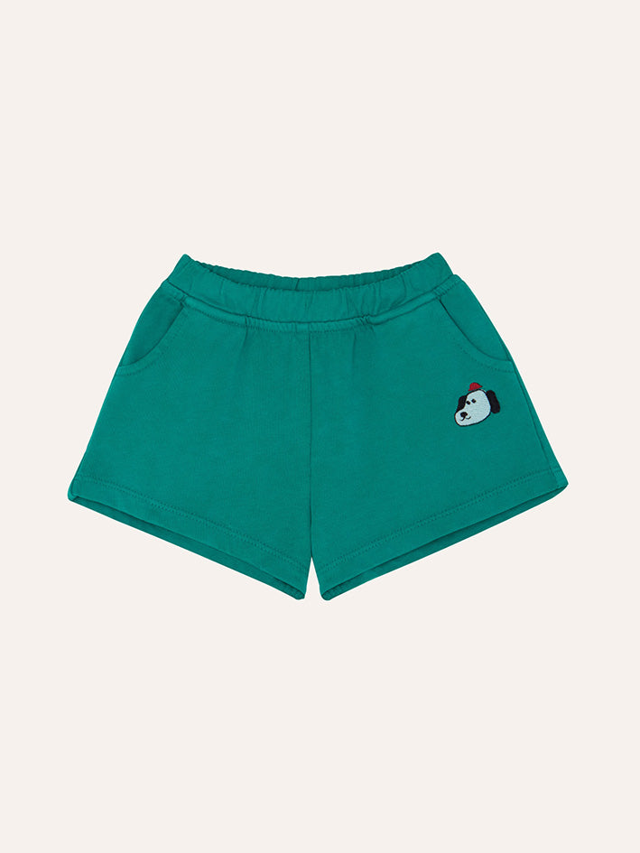 Green Baby Shorts