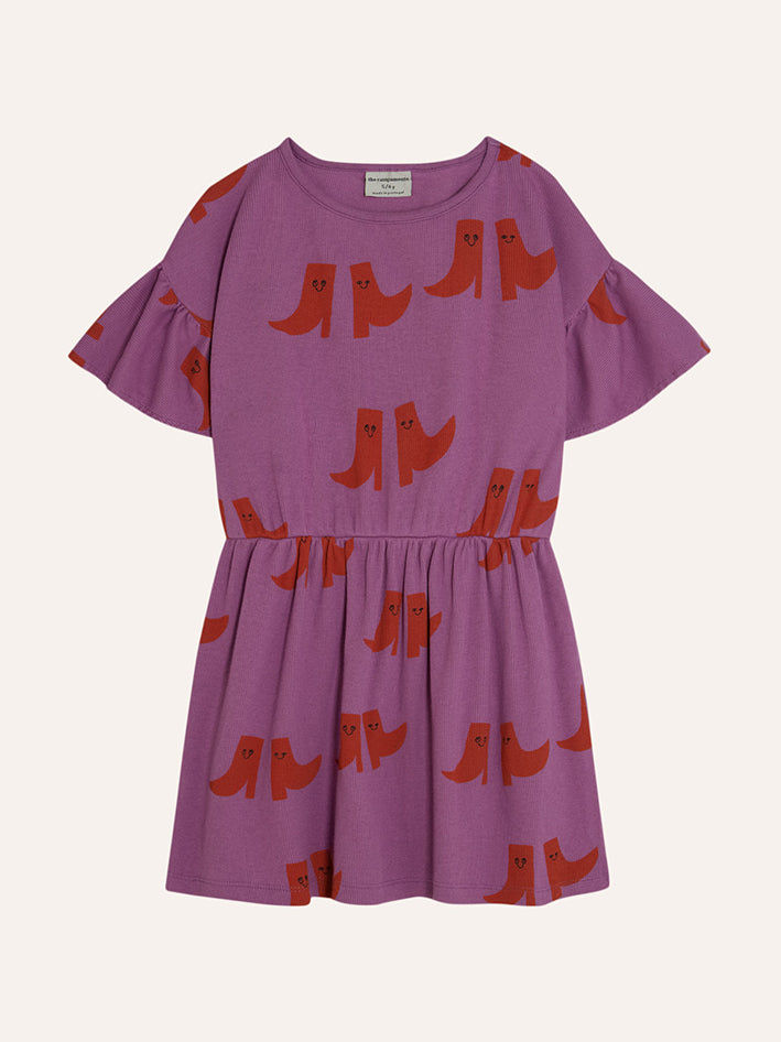 Happy Boots Allover Dress