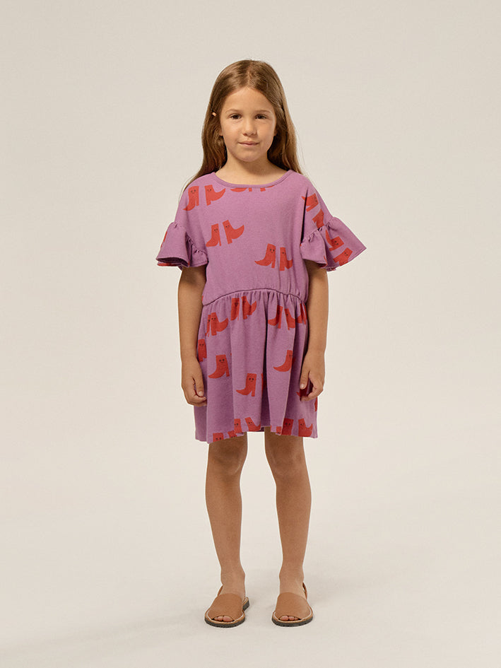 Happy Boots Allover Dress