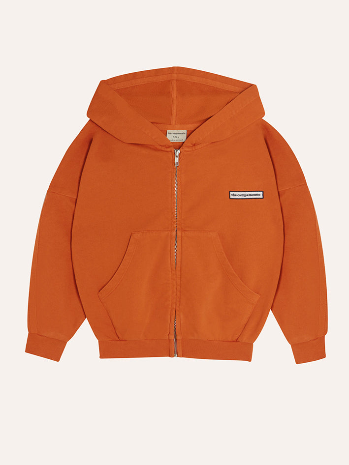 Orange Washed Hoodie