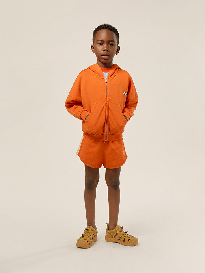 Orange Washed Hoodie