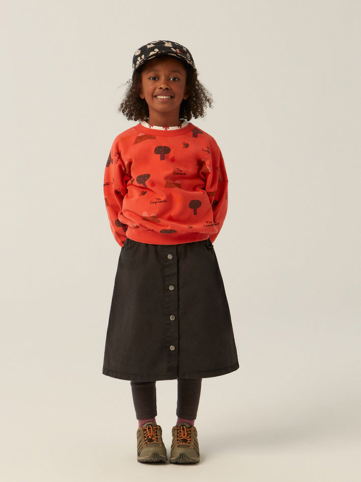 Mountains Red Sweatshirt