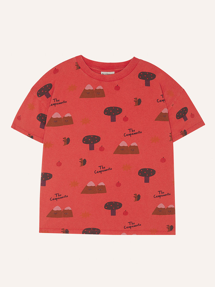 Mountains Red T-Shirt