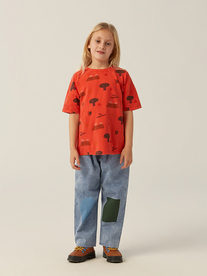 Mountains Red T-Shirt