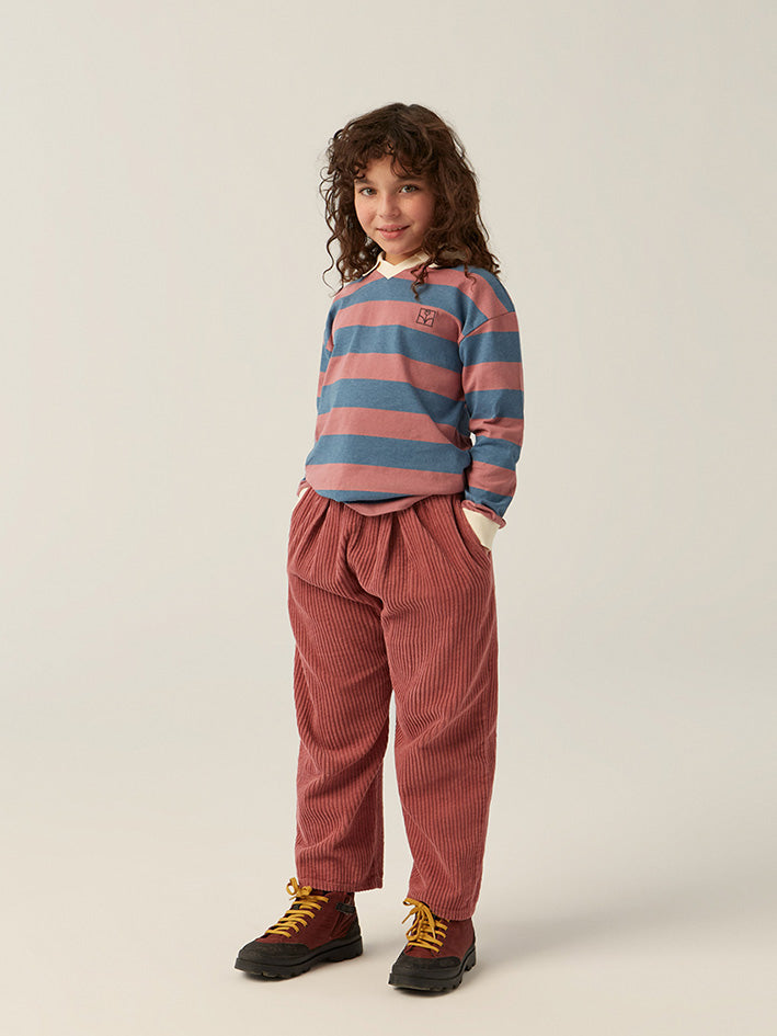 Purple Corduroy Trousers