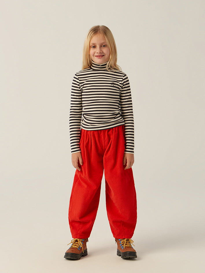 Red Corduroy Trousers
