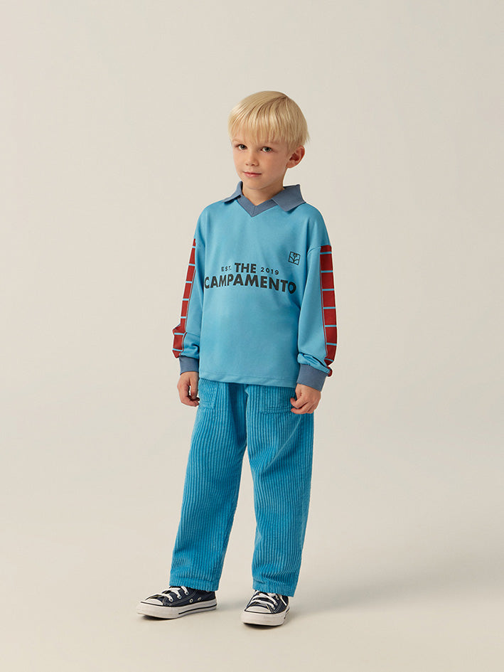 The Campamento Blue Polo