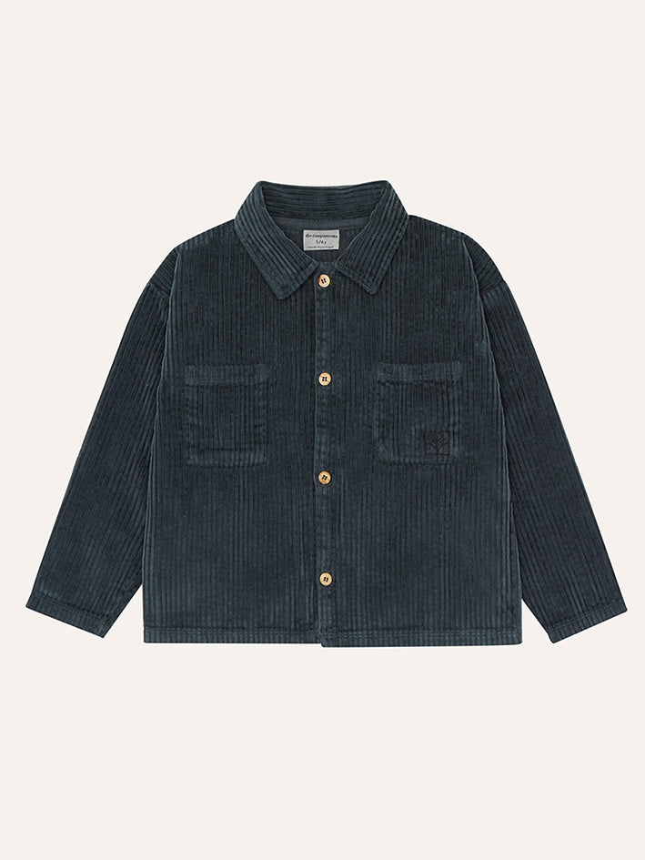 The Corduroy Shirt Grey