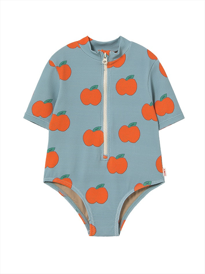 Apples Swimsuit Warm Grey