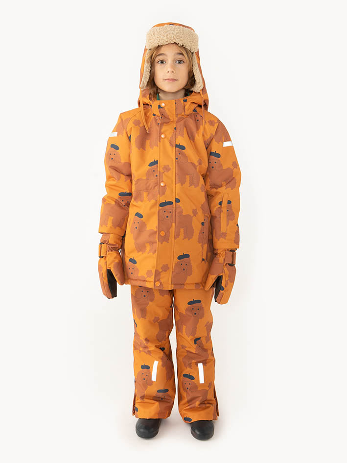 Tiny Poodle Snow Jacket Caramel