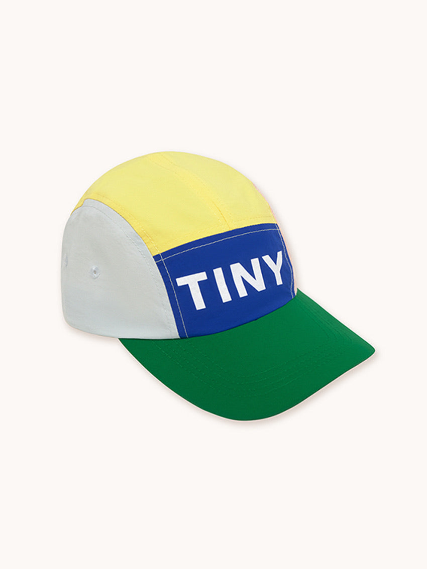 Color Block Hat Ultramarine/Dark Emerald