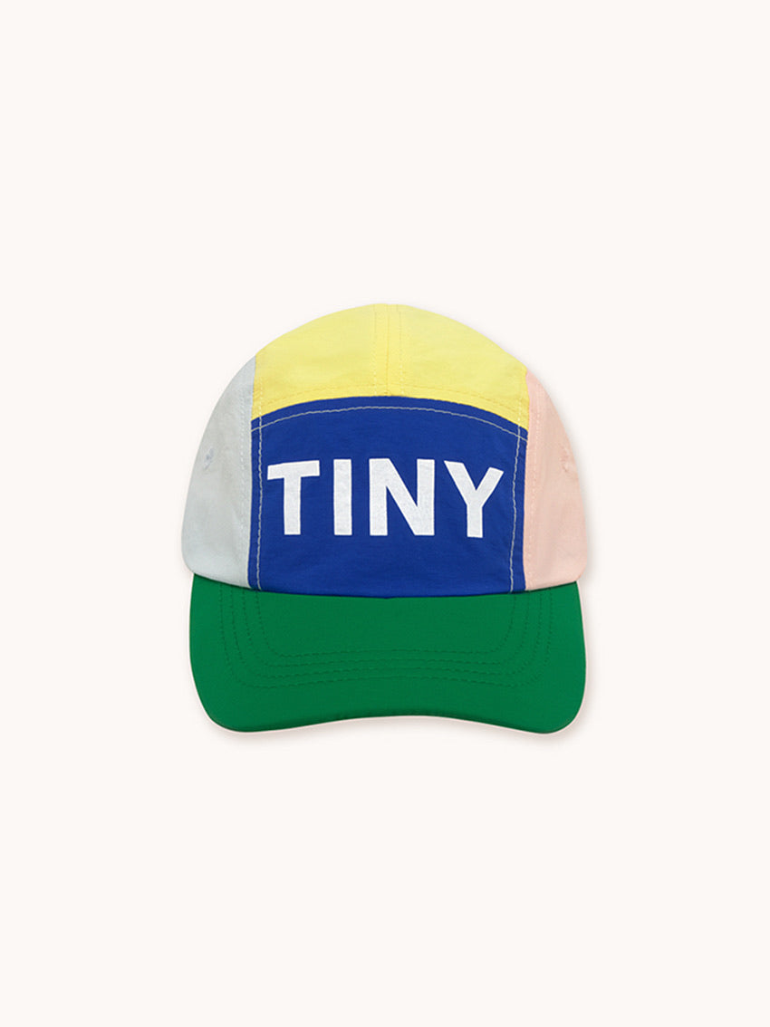 Color Block Hat Ultramarine/Dark Emerald