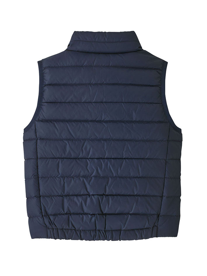 Kids Down Sweater Vest New Navy