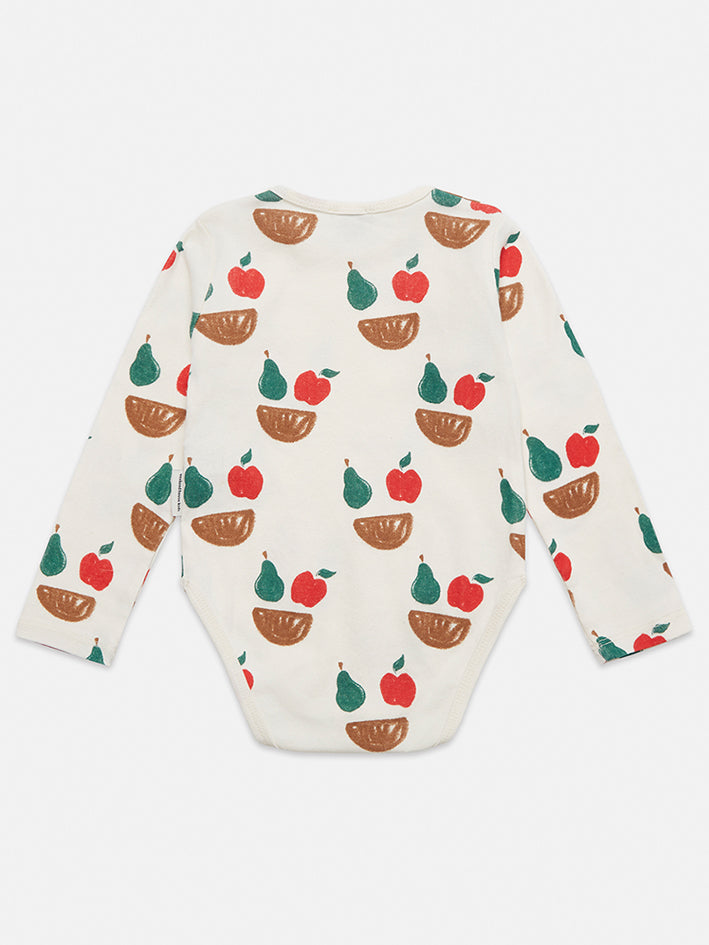 Fruity Allover Baby Body White