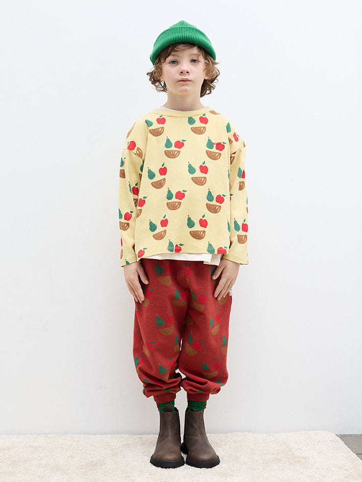 Fruity Allover Sweatpants Clay