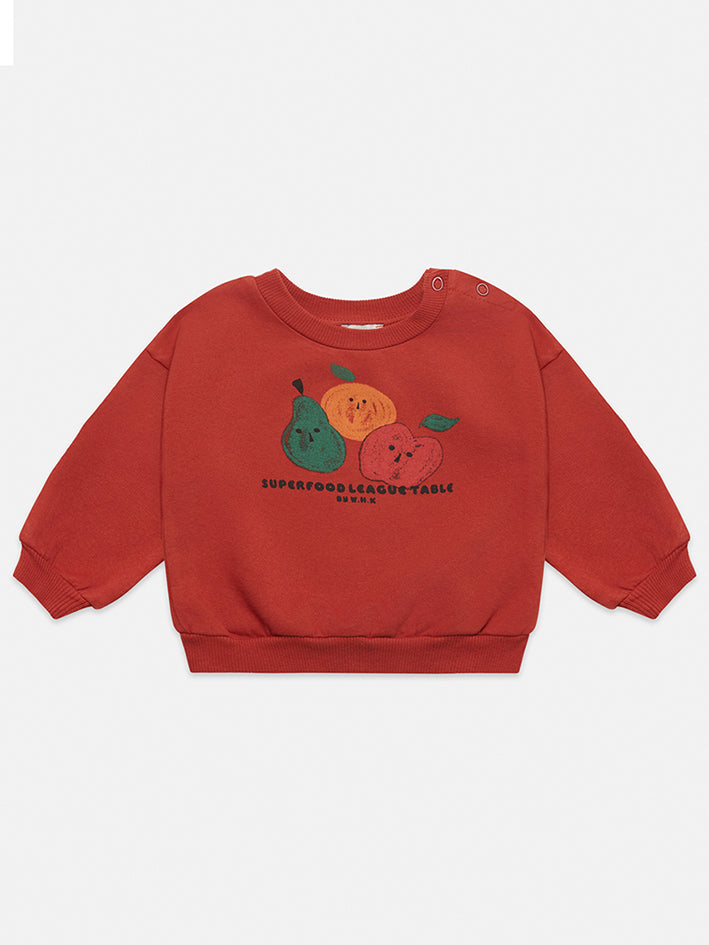 Fruity Baby Sweatshirt Clay