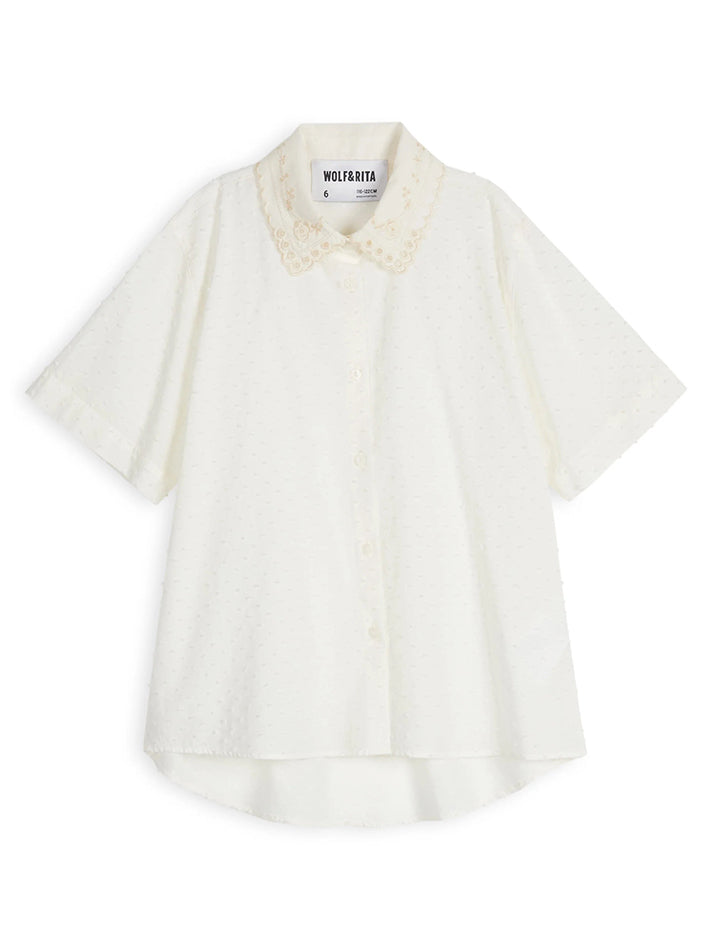 Raquel Blouse White Freckles