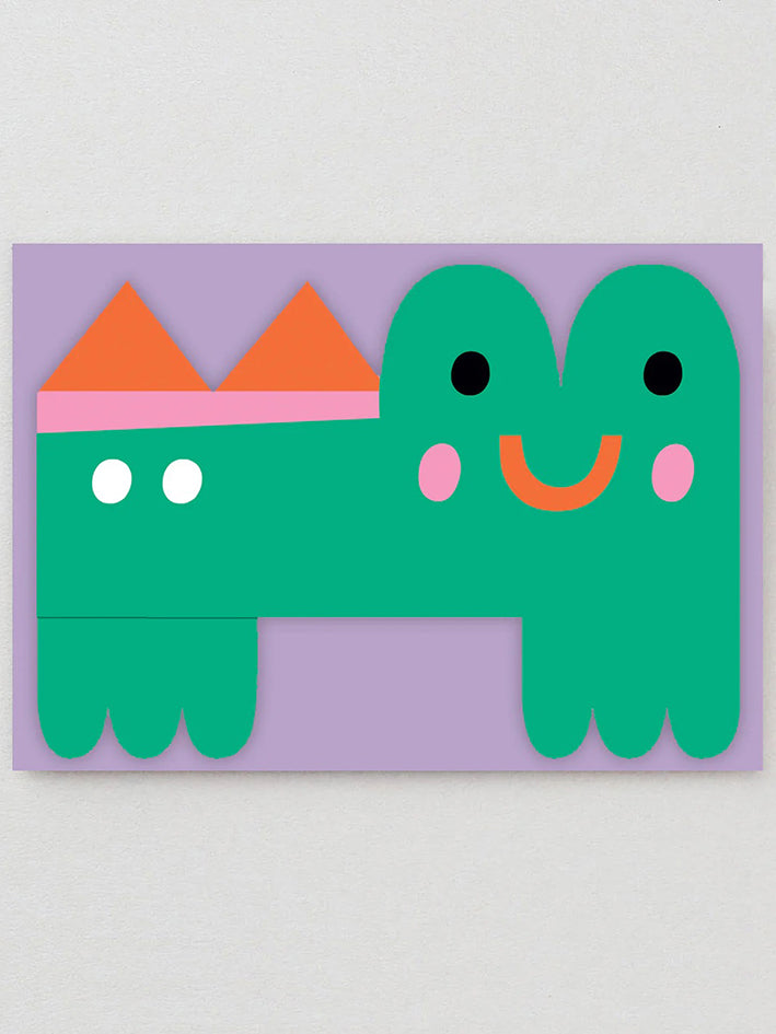 Croc Fold Out Card
